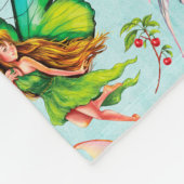 フェイパーソナライズされたリー フリースブランケット (角)