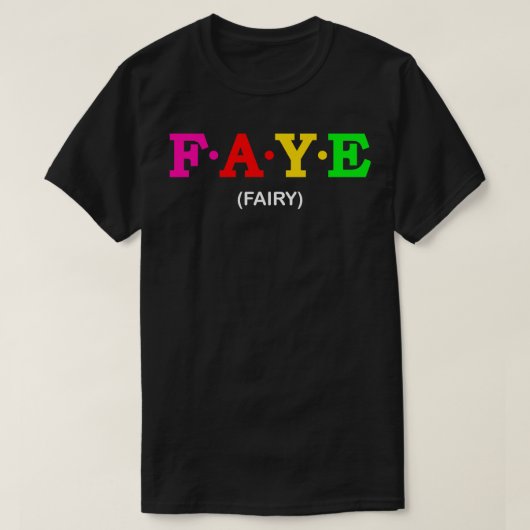 フェイフェアフェアリー1 Tシャツ (デザイン正面)