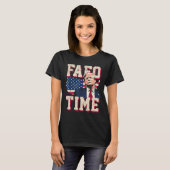フェイフォートランプおもしろい国旗 Tシャツ (正面フル)
