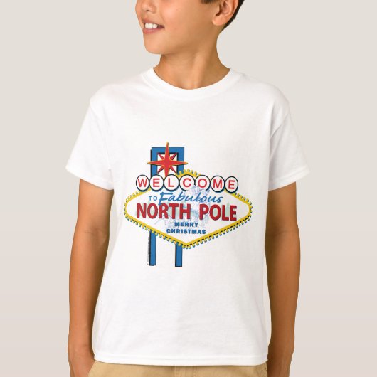 フェイマスノースポールへようこそ Tシャツ (正面)