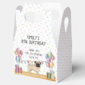 フェイムプグドッグカラフルパステル誕生日サンキュー フェイバーボックス (オープン)