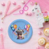 フェイムプグバースデーパーティーお祝い ペーパープレート (パーティー)