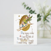 フェイユニークアがイースターお洒落・バニー・カードに乗る シーズンポストカード (スタンド正面)