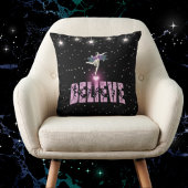 フェイ信じリーハートとスターマジカル感動的 クッション