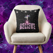 フェイ信じリーハートとスターマジカル感動的 クッション