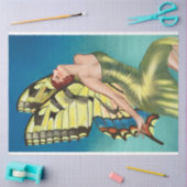 フェイ素晴らしアリーWTフェンダ妖精妖精デコページ 薄葉紙 (クラフト)