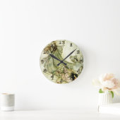 フェイ遠くにリー – アーサー・ラッカム ラウンド壁時計 (ホーム)