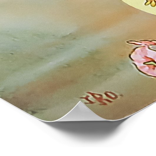 フェイ飛んでいるリーお洒落ズ魔法の童話 ポスター (角)