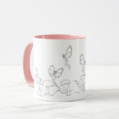 フェイ飛んでいるリーズ… マグカップ (正面左)