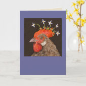 フェイ・ドーン・ザ・ヘン・カード カード (黄色い花)