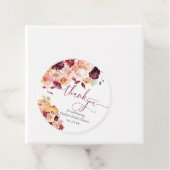 フェイ・バーグンディー　オータム　フローラル　サンキュー フェイバータグ (インサイチュ)