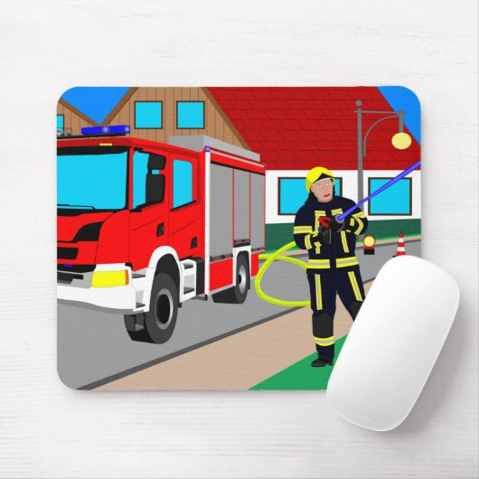 フェウエルヴァーマンイムフェウエルヴァーレイナッツベイムロシェン マウスパッド (マウス)