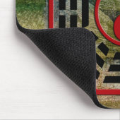 フェザーとPaKua マウスパッド (コーナー)