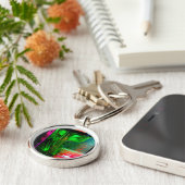 フェザーのキーチェーン(GStuller) キーホルダー (側面)