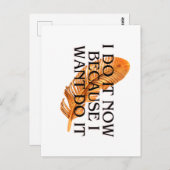 フェザーエレガント引用文招待状カード – モダン最小 ポストカード (正面/裏面)