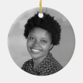 フェザーエンジェル天国ママ記念クリスマス セラミックオーナメント (裏面)