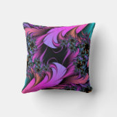 フェザーガーリーフラクタル装飾用クッション クッション (裏面)