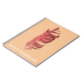 フェザースケッチ素晴らしアートオリジナルイラストレーション ノートブック (左側)