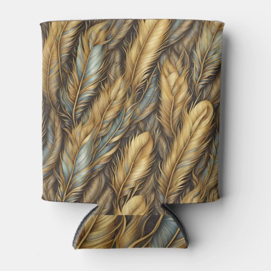 フェザーズゴールデンシルバーアート 缶クーラー (正面)