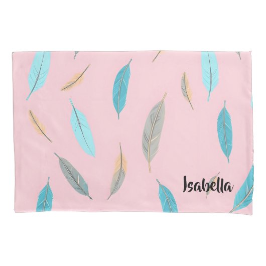 フェザーズラグジュアリー人気があるボホコレクション 枕カバー (正面)