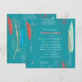 フェザーズ招待状 招待状 (正面/裏面)