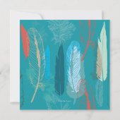 フェザーズ招待状 招待状 (裏面)