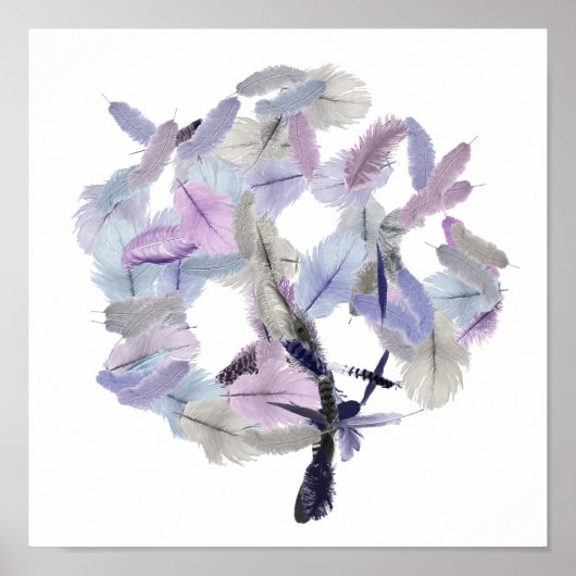 フェザーツリーアート ポスター (正面)