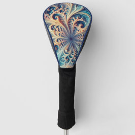 フェザードコーラル – 金ゴールドヘッドカバー ゴルフヘッドカバー