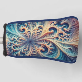 フェザードコーラル – 金ゴールドヘッドカバー ゴルフヘッドカバー