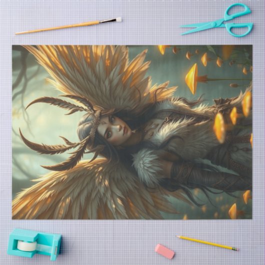 フェザードフェアリーファンタジー 薄葉紙 (クラフト)