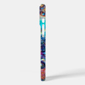 フェザードマスクヴェネツィアの仮装の夜を持つ女性 Case-Mate iPhoneケース (裏面 / 左)