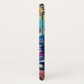 フェザードマスクヴェネツィアの仮装の夜を持つ女性 Case-Mate iPhoneケース (裏面/左)