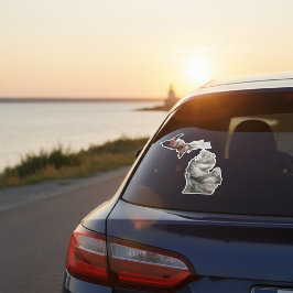 フェザードミシガンステッカー シール