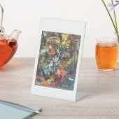 フェザード女神抽象芸術ハンカマーアルチュンクハウス 台座サイン (インサイチュ)