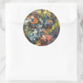 フェザード女神抽象芸術バイハンカマーアルチュンクハウス ラウンドシール (バッグ)