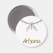 フェザーネックレス マグネット (正面/裏面)