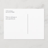 フェザーハートドリームキャッチャーSave the Date 結婚's 案内ポストカード (裏面)