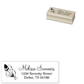 フェザービーズズトリバルボホアミュレットアドレス ラバースタンプ (押印)