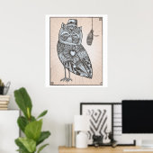 フェザーフクロウ ポスター (ホームオフィス)