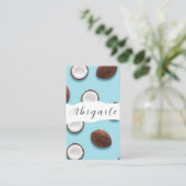 フェザーベクターシームレスココナッツ 名刺 (スタンド正面)