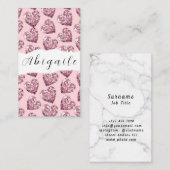 フェザーベクターシームレスヴィンテージダイヤモンド 名刺 (正面/裏面)