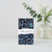 フェザーベクターシームレスヴィンテージダイヤモンド 名刺 (スタンド正面)