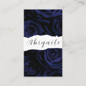 フェザーベクターシームレスヴィンテージバラビジネスカー 名刺 (正面)