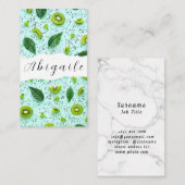 フェザーベクターシームレスヴィンテージ新鮮 名刺 (正面/裏面)