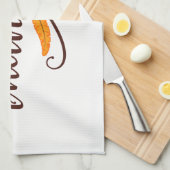 フェザーボホ先住民感謝fulタイポグラフィ キッチンタオル (四つ折り)