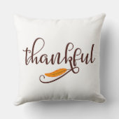 フェザーボホ先住民感謝fulタイポグラフィ クッション (裏面)