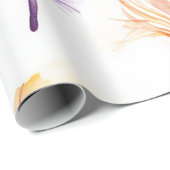 フェザーライト:水彩パターン ラッピングペーパー (ロールコーナー)