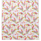 フェザー交響曲 シャワーカーテン (正面)