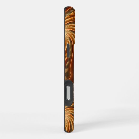 フェザー回転 iPhoneケース (右側面)