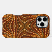 フェザー回転 iPhoneケース (裏面横)